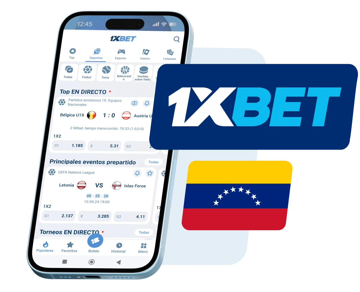 1xbet APP Venezuela